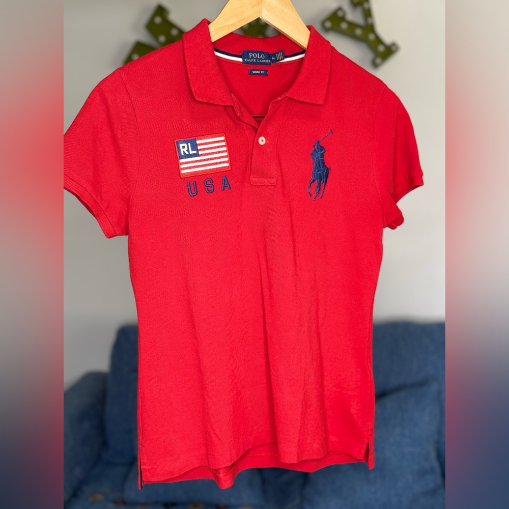 Ralph Lauren Red Polo Shirt